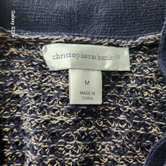 C2 Christopher & Banks sweater vest - Picture 5 of 12